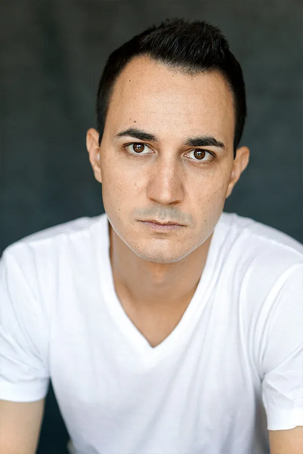 Pablo Alcaraz, retrato en blanco y negro